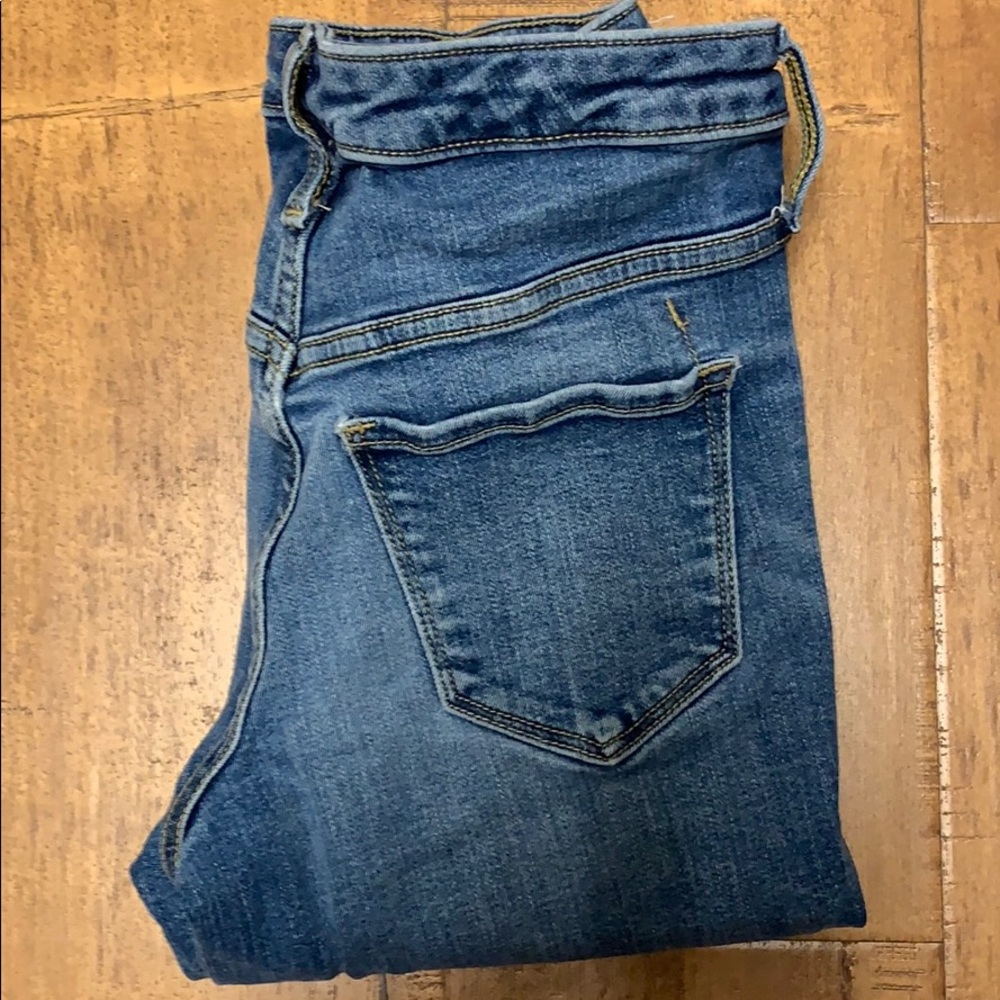 Mossimo mid rise skinny jeans size 0R - Picture 4 of 8